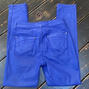 Karen Millen 5 Pocket Denim Blue Stretch Skinny Jeans